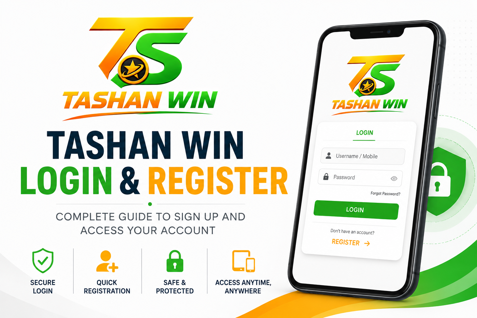 Tashan Win Login & Register